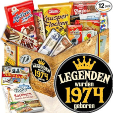 Legendos 1974 - DDR saldainiai - 50-ojo gimtadienio dovana jai