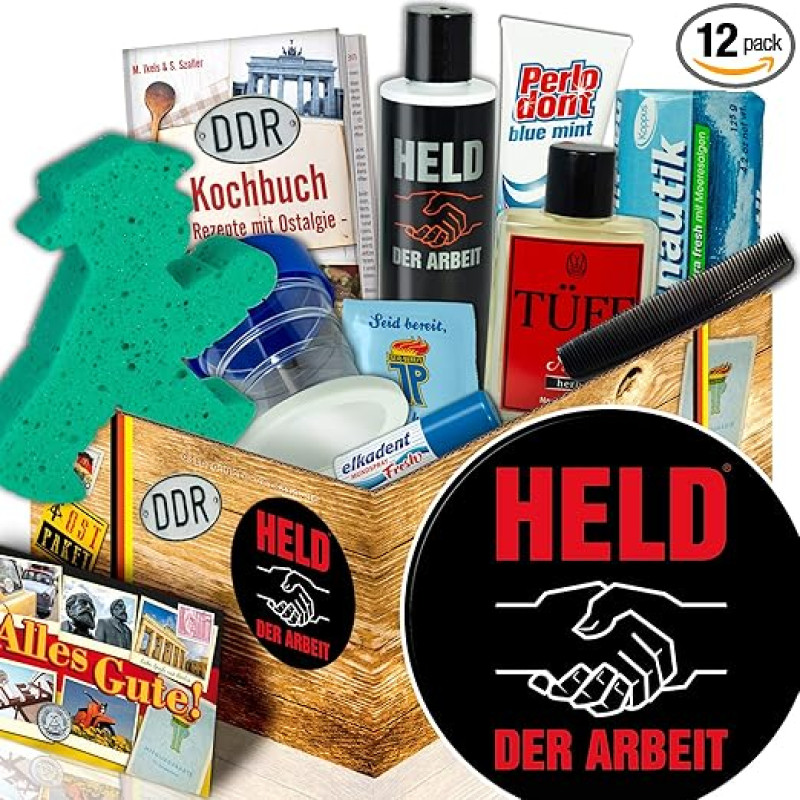 Held der Arbeit/DDR priežiūros produktai/dovanos Held der Arbeit