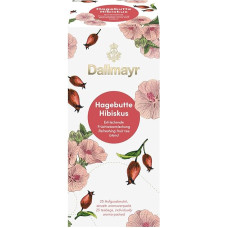 Dallmayr Tea Infusion Bag - Rosehip / Hibiscus Tea, Pack of 1 (1 x 75 g)