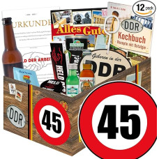 Gimtadienio dovana / Vyrų dovanų rinkinys / Gimtadienis 45 / Dovana jam