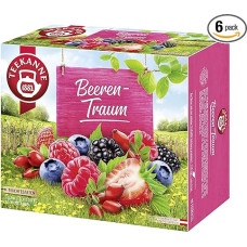 Teekanne Fr?chtegarten Beerentraum 40 Bags Pack of 6 (6 x 110 g)