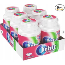 Kidzbuzz 6 x 46 cm kramtomosios gumos - švarios ir gaivios, skanios ir gardžios, parduodamos