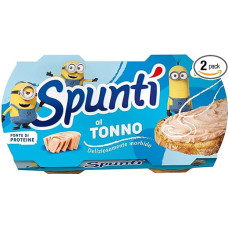 3 x Simmenthal Spuntì al Tonno Tuna Spreadable Snack (2 x 84 g) 100% Italian