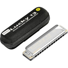 Rytų viršus Lucky 13 Bass Plus Blues Harmonica 13 skylių Diatoninė arfa Harmonica Profesionalūs muzikos instrumentai PaddyRichter G Key Harmonica suaugusiems