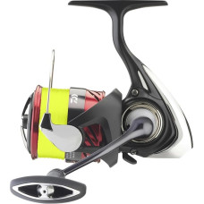 DAIWA 23 Ninja LT 2000, ritė su 0,13 mm geltonos spalvos J-Braid X4, žvejybos ritė, spiningo ritė, priekinis stabdis, 10006-200
