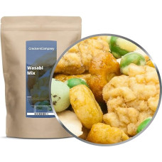 1 x 200 g Wasabi Cracker Mix Sharp Low Fat with Rice Cracker Pea and Peanut