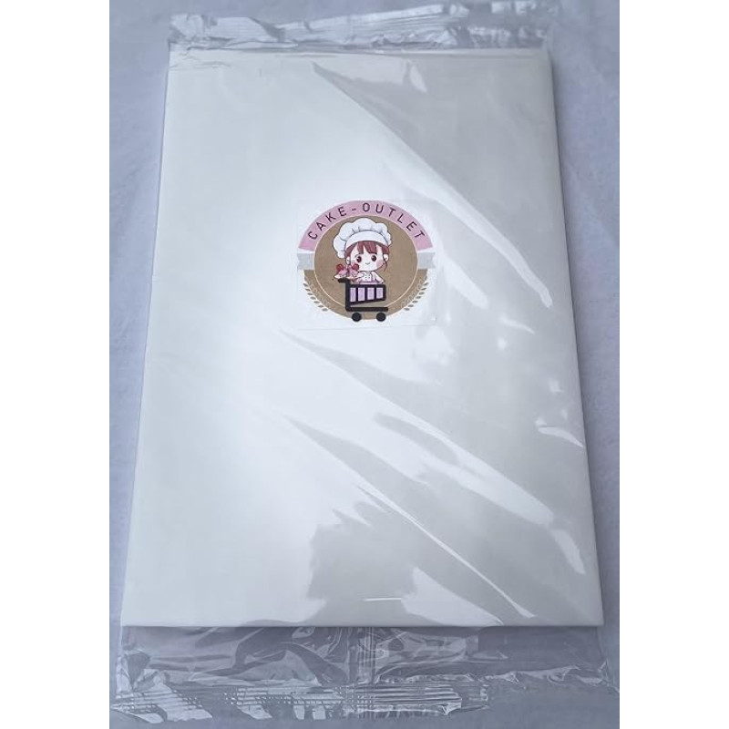 Vaflinis popierius Valgomasis popierius Šventė 50 lapų DIN A4 Nuotraukų tortai, gėlės, valgomosios etiketės, stalo kortelės, amatininkų dirbiniai arba meniu kortelės