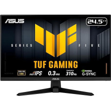 ASUS TUF Gaming VG259QMR5A 24,5 colių Full HD monitorius (greitas IPS skydelis, 310 Hz, 0,32 ms atsako laikas, 