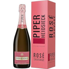 Piper Heidsieck Champagne Rosé Sauvage in Gift Box (1 x 0.75 L)