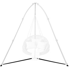 Trijų kojų pakabinamas kėdžių stovas Daugiafunkcis tvirtas pakabinamas kėdžių stovas, skirtas naudoti patalpose ir lauke, reguliuojamo aukščio trikampio konstrukcija, 149,6 kg keliamoji galia, lengvai surenkamas, tik stovas