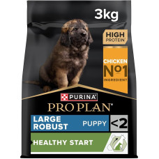 PRO PLAN Large Robust Puppy sausas šunų maistas šunims Vištiena 3kg