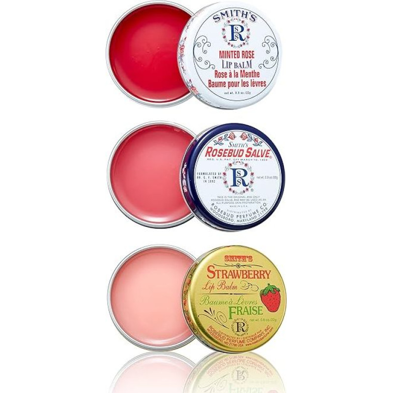 Smith's Rosebud Salve Lavish Layers of Lip Balm