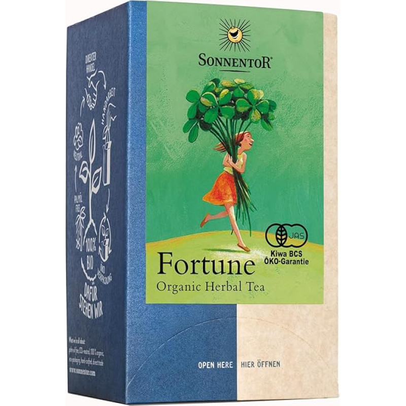 Sonnentor ekologiška vaistažolių arbata Lucky Tea 27g