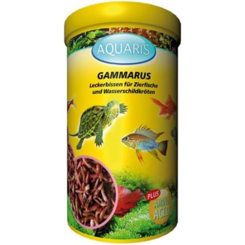 AQUARIS Gammarus žuvų maistas - 30 g / 250 ml puikiai subalansuotos sudėties, pagamintas iš kruopščiai atrinktų žaliavų