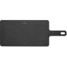 Victorinox Schneidebrett mit Servier-Griff, Handy Serie Cutting Board, 35.6 x, 19 x, 0.5, Klingenschonend, Spülmaschinengeeignet, Schwarz