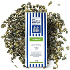 High Quality Oolong Tea Loose Jade Oolong Green Tea Tea Not Flavoured Leaves with Nutty Fruity Flavour TEE HANDELSKONTOR BREMEN (1 Pack, 50 g)