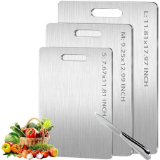 Titanium Chopping Board Kitchen Double Sided Titanium Chopping Board 3 Pack