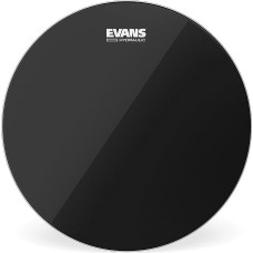 Evans BD22HBG 22 colių hidraulinė dvigubo sluoksnio bosinio būgno galvutė (išorinė 0,18 mm, vidinė 0,17 mm), juoda