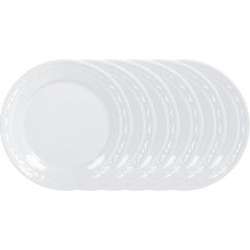 KPM Berlin 15011900 Treatment Country Stripe Side Plate, balta