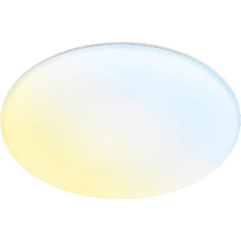 BRILONER - LED lubinis vonios kambario šviestuvas su netiesiogine šviesa, nuotolinio valdymo pultas, apsauga nuo dulkių ir purslų, LED lubinis šviestuvas, vonios kambario šviestuvas, virtuvės šviestuvas, drėgnų patalpų šviestuvas, 45 x 5 cm, baltas