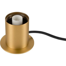 SLV VARYT žalvario stiklo naktinė lempa, apvali stalinė lempa, reguliuojamo apšvietimo stalinė lempa, lempa su šilta balta šviesa, stalinė lempa su efektyvia LED technologija, vintažinė dekoratyvinė svetainė, E14
