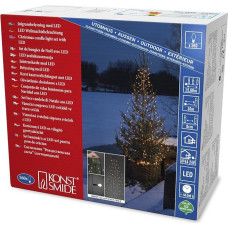 LED lauko medžio apšvietimo rinkinys, gintaro spalvos