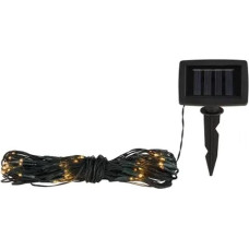 Saulės LED užuolaida 100 žibintų 3000K 110x90cm IP44