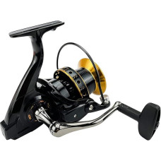 Fishing Reel Fishing Reel 12 + 1 BB Ball Bearing Metal Line Cup Wheel for Saltwater Fishing 4.0: 1 Spinning Reel 9000 10000 12000 (Spool Capacity: 10000 Series)