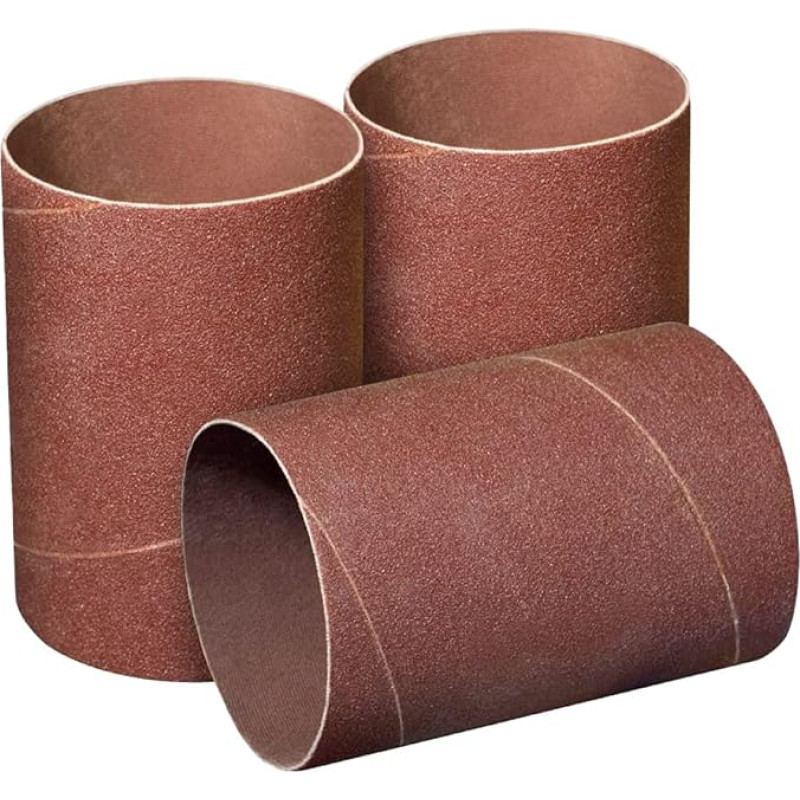 POWERTEC 11215 4-1/2 colių x 3 colių 120 grūdėtumo šlifavimo įvorės, 3 vnt.