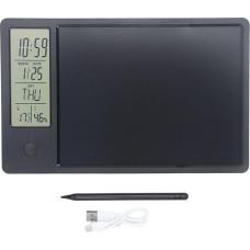 Elektroninis skaitmeninis planuoklis, planšetinis kalendorius su laiko, dienos, temperatūros ir drėgmės rodymu, daugiafunkcinis elektroninis kalendorius darbui namuose