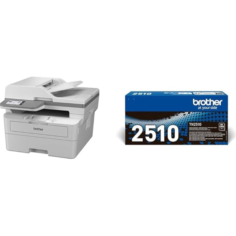 Brother MFCL2960DW 4-in-1 vienspalvis lazerinis daugiafunkcinis spausdintuvas Originalus TN-2510 juodas toneris