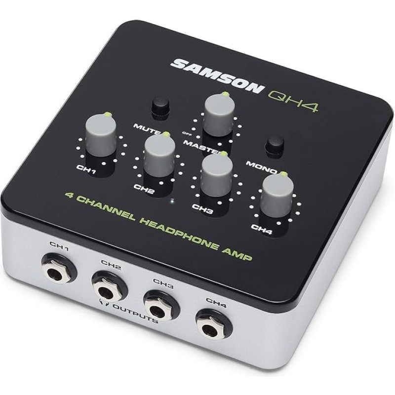 Samson QH4 4-Channel Studio Headphone Amplifier