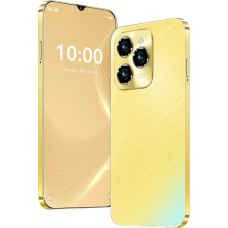 Android Phone, 6.3 Inch Screen, 4G LTE Smartphone, Dual Cameras, 2GRAM, 16GROM, Expandable 128GB, Dual SIM Cards, Suitable for Beginners (3, Yellow)