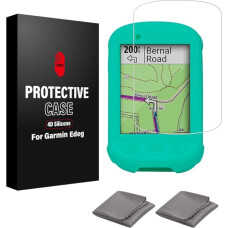 CNC dėklas Garmin Edge 530 830 130 1030 Silikoninis apsauginis grūdintas stiklas Garmin Edge 530 830 130 1030 apsauginis ekrano stiklas nuo įbrėžimų