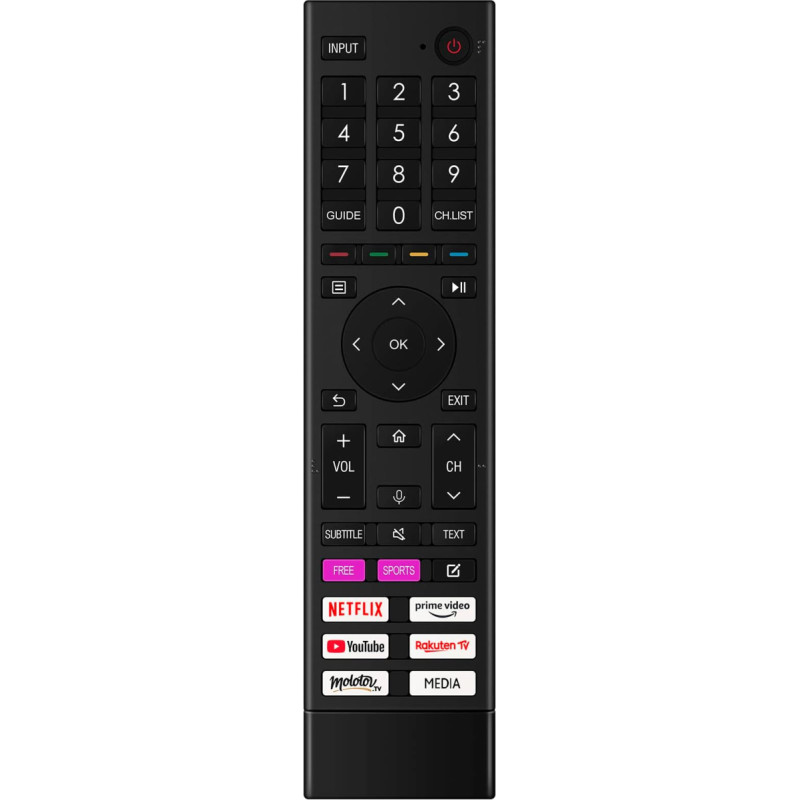 VINABTY Pakaitinis nuotolinio valdymo pultas, tinkamas ERF3H80H Hisense televizoriui 50A6EGTUK 50A6FGTUK 58A6BG 58A6CG 58A6DG 58A6DGCH 58A6EG 58A6FG 58A6GG 58A6HG 58A6EGCH 58A6BGTUK 58A6BGTUK 58A6BGTUK 58A6BGTUK 58A6BGTUK 588A66CGTUK