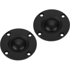 2 vnt. 30W 6Ω silikoninės plėvelės kupolo garsiakalbio garsiakalbio garsiakalbis HiFi garsiakalbis Stereo garsiakalbis (juodas)