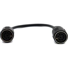 MIDI 8 Pin DIN Cable, Big 8 Pin Din Female to Female Adapter Speaker Audio Cable Extension Cable for Car/Computer/Connection (0.2m)