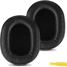 Geekria Earpads for SONY MDR-7506, MDR-V6, MDR-CD900ST Headphone Replacement Ear Pad / Ear Cushion / Ear Cups / Ear Cover / Earpads Repair Parts (Black)