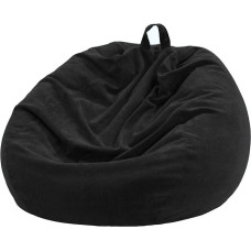 Nobildonna Bean Bag kėdė vaikams ir suaugusiesiems - tik užvalkalas (be užpildo) sofos pliušiniams gyvūnams 110 x 89 cm