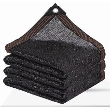 Shade Net with Eyelets 3 x 4 m, Shade Net for Greenhouse, 90-95% Shade Rate, UV-Resistant Awning for Garden, Outdoor, Plants