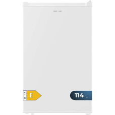Cecotec Bolero CoolMarket TT Mini Fridge 114L White Energy Efficiency Class E, Reversible Door, Optimal Storage, LED Lighting, Mechanical Control, Humidity Box, Defrost Function with Anti-Ice