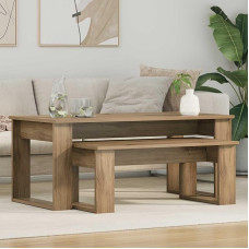 Kavos rinkinys 2 vnt Artisan-Eiche Holzwerkstoff, 16,96 kg, 8000139