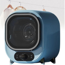 Condenser Clothes Dryer, 5kg Capacity, Hot and Cold Air, 3D Drying, Worktop or Wall Mount, Space Saving Design, 0-200 Minute Timer