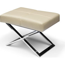 NEUERRAUM Bauhaus odinė taburetė Cream Beige