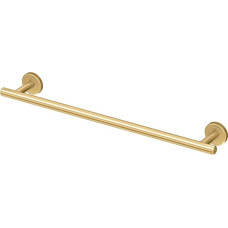 Gatco Towel Bar, Brushed Brass, 18 Inch