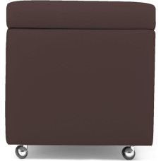 ARKETICOM New Pandora Swing Pouf Puff Sandėliavimo dėžė su ratukais Dirbtinės odos atramėlė kojoms su ratukais PoltArketicom Pandora Swing Pouf Sandėliavimo dėžė su ratukais Dirbtinės odos dizainas 42 x 42 cm