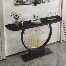 Konsolentisch, Sofatisch für Wohnzimmer und Eingangsbereich, Foyer-Akzenttisch - modernes Design, stabile Konstruktion, vielseitige Heimdekoration
