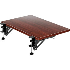 Ergonomiškas rašomojo stalo prailginimo dėklas, reguliuojamas spaustukas, klaviatūros dėklas, prailginami biuro rašomojo stalo priedai, puikiai tinka namams ir biurui, universalus patogus klaviatūros laikiklis