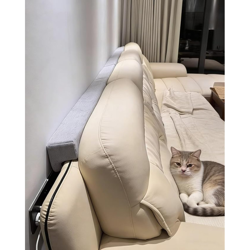 Sofa Regal Hinten Konsolentisch Hinter der Sofanische, Leiste für die Sofanische, Schmales Bettgestell fürs Schlafzimmer, Abstandshalter Zwischen(Gap Width 10 cm (4