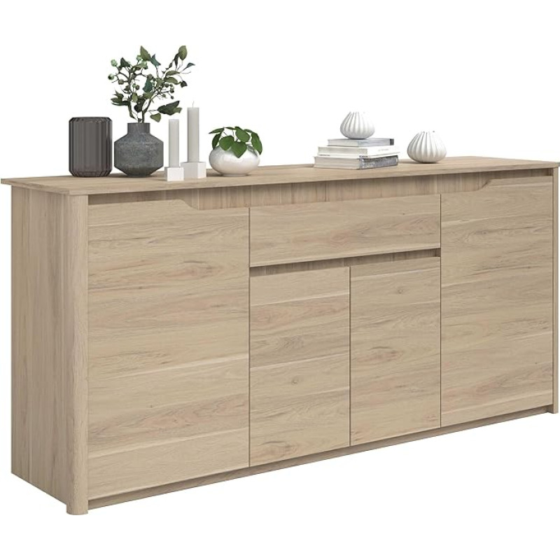 Parisot 0191ENFI Wendy Enfilade bufetas 185,3 x 45,8 x 85,5 cm Mediena Balta